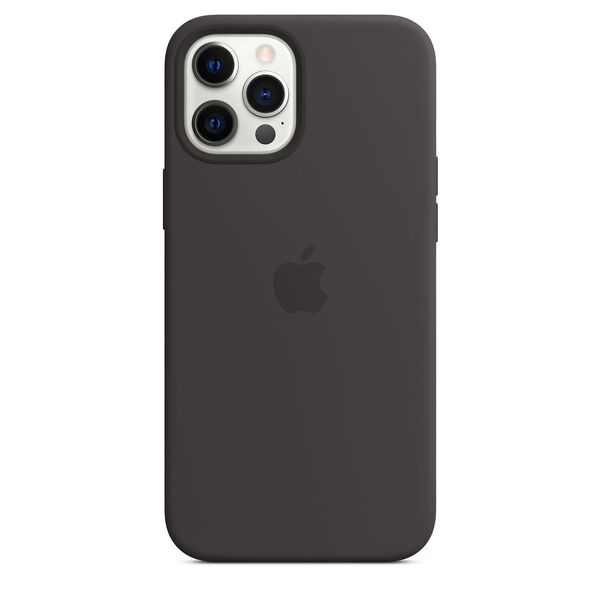Apple iPhone 12 Pro Max, MagSafe - silicone case, Black