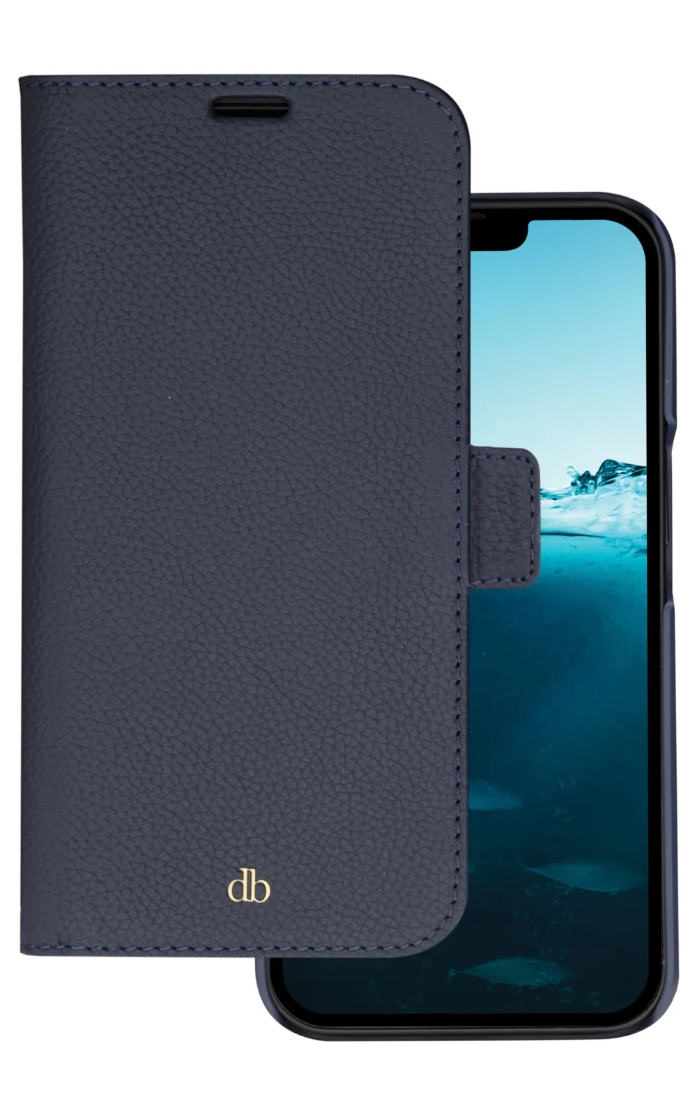 Dbramante1928 New York, iPhone 14 - 2-in-1 Wallet Case, Pacific Blue