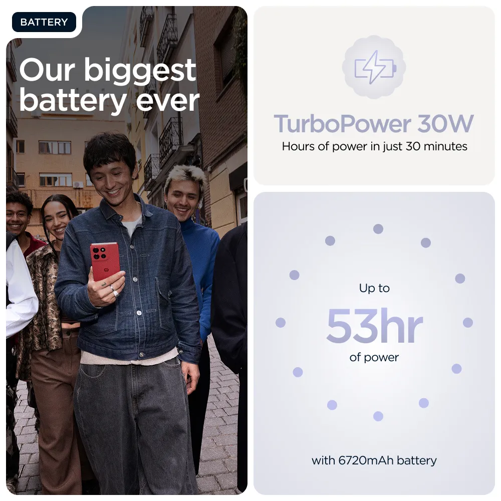 Motorola G86 8/512 Gt, Android -puhelin, Power Cosmic Sky