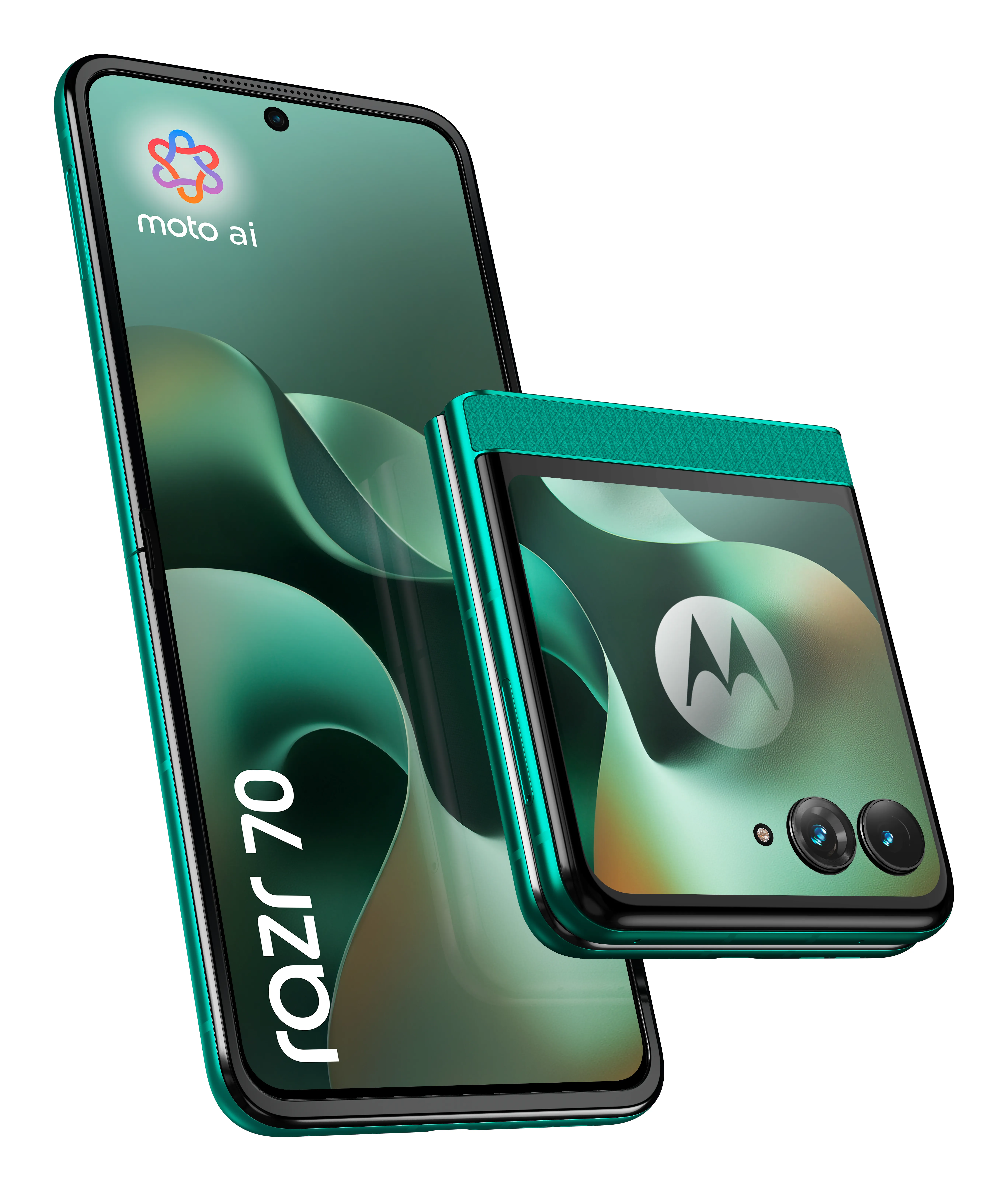 Motorola Razr 70 5G 8/256 Gt -puhelin, PANTONE Sporting Green