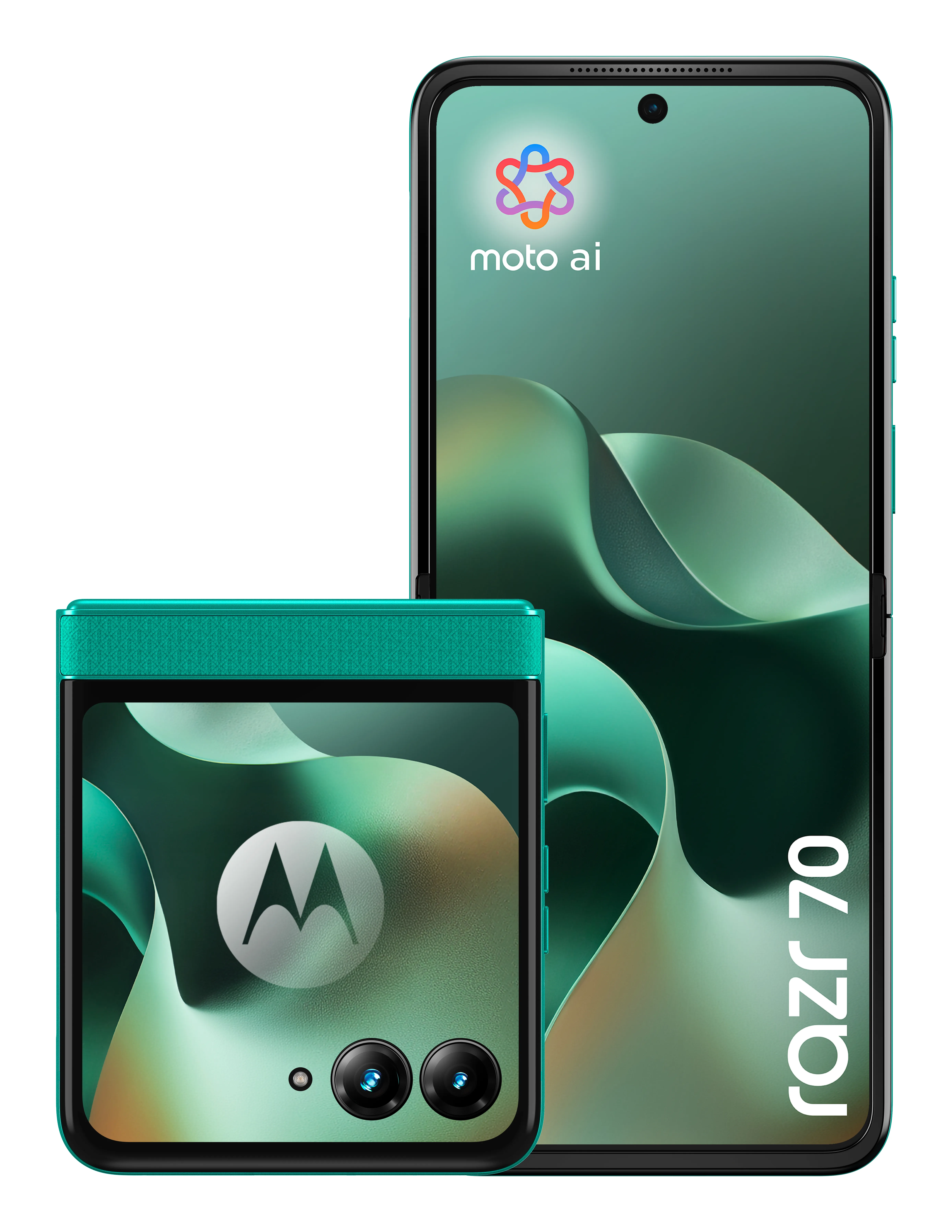 Motorola Razr 70 5G 8/256 Gt -puhelin, PANTONE Sporting Green