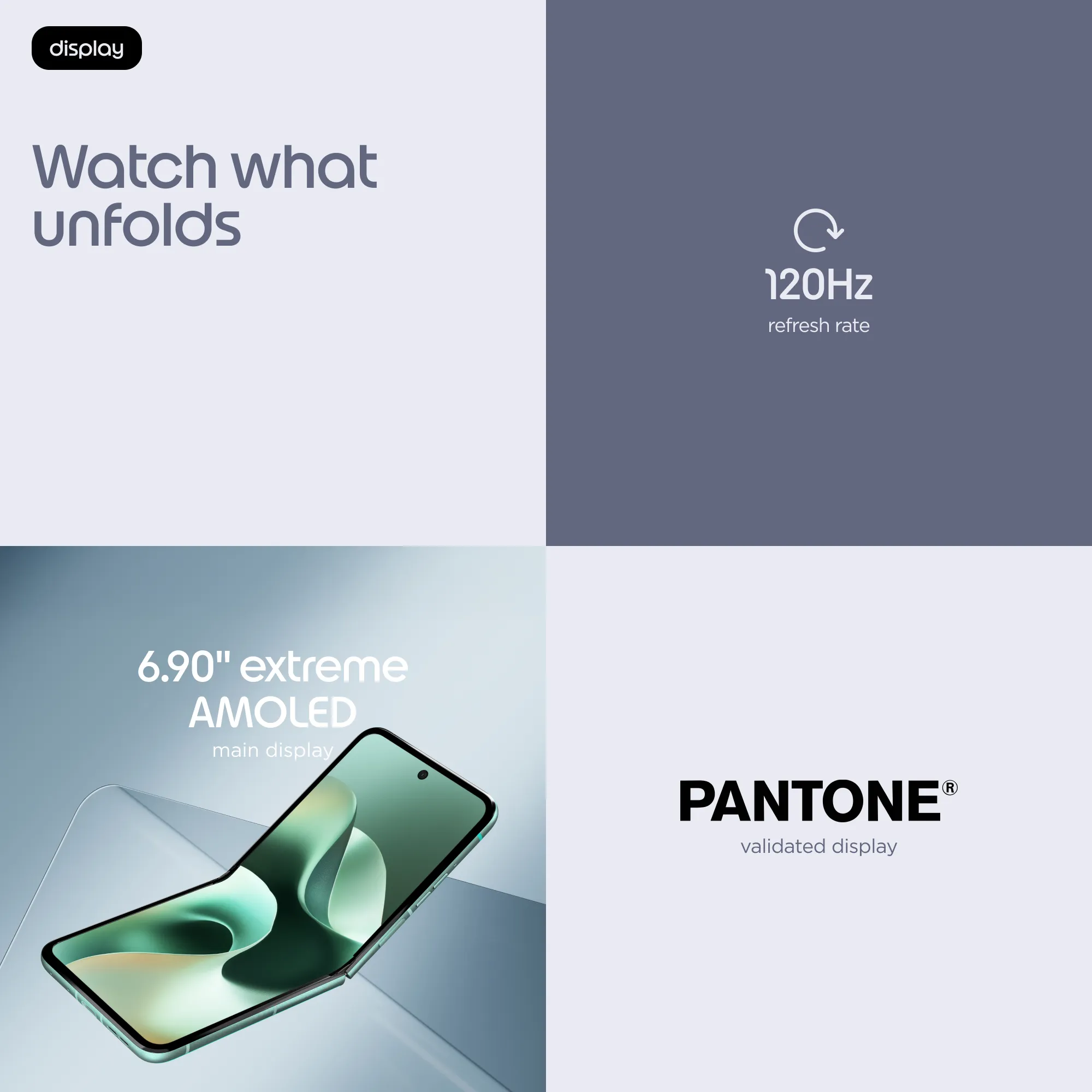Motorola Razr 70 5G 8/256 Gt -puhelin, PANTONE Sporting Green
