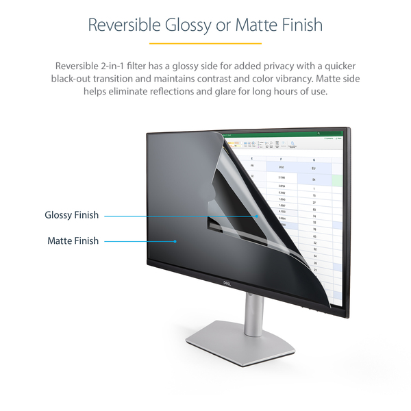 Startech Privacy Screen Filter - sekretessfilter, 32&quot;