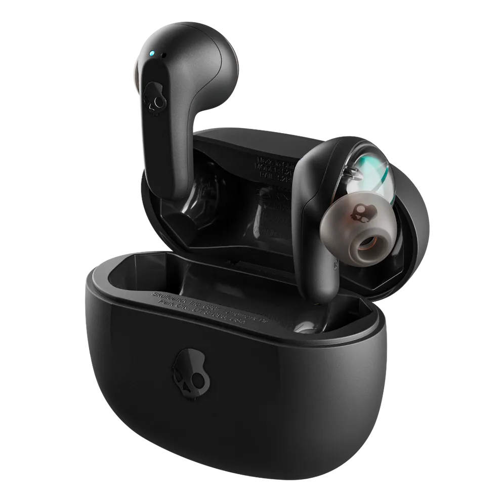 Skullcandy Rail True Wireless -langattomat nappikuulokkeet, musta