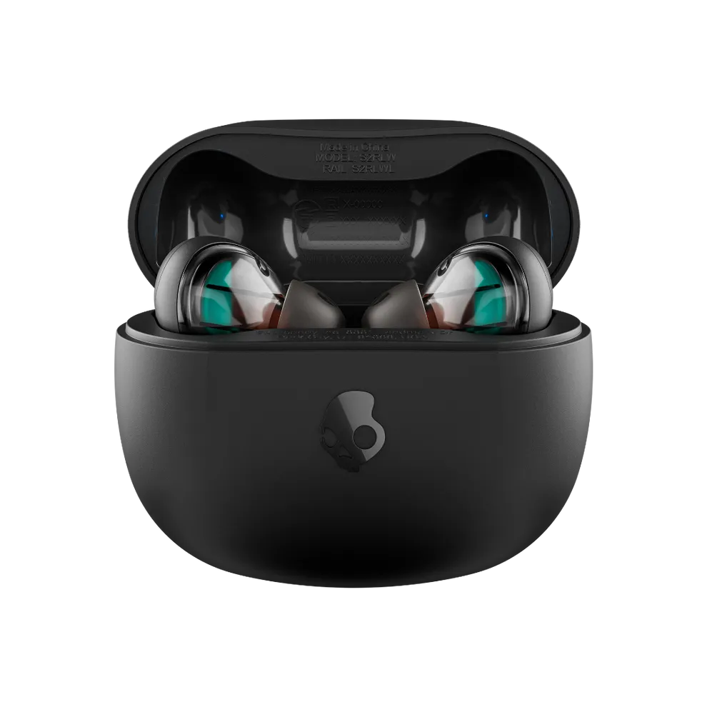 Skullcandy Rail True Wireless -langattomat nappikuulokkeet, musta