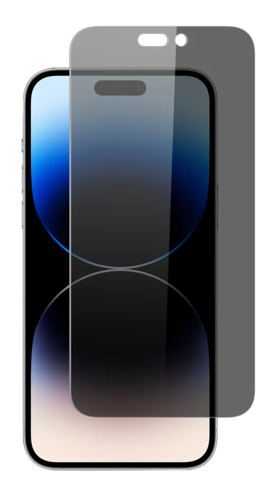 Screenor Tempered Privacy, iPhone 15 Pro - Screen Glass