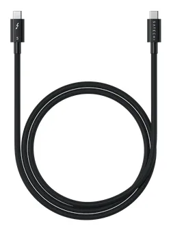 Satechi Thunderbolt 5 Pro cable, 8K, 1 m, Black