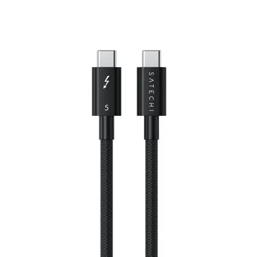 Satechi Thunderbolt 5 Pro cable, 8K, 1 m, Black
