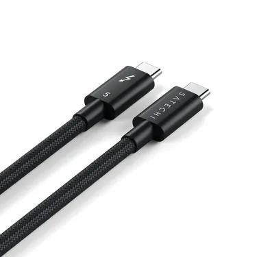 Satechi Thunderbolt 5 Pro cable, 8K, 1 m, Black