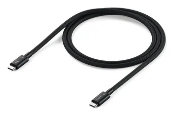 Satechi Thunderbolt 5 Pro cable, 8K, 1 m, Black