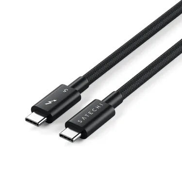 Satechi Thunderbolt 5 Pro cable, 8K, 1 m, Black