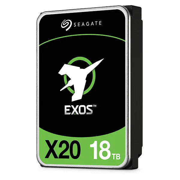 Seagate Exos X20 3.5&quot;, 18 Tt, 7200 RPM, 256 MB -kovalevy, 512e/4Kn SAS (Enterprise)