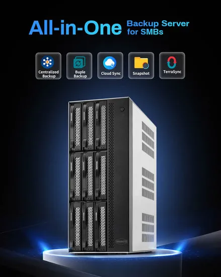 TerraMaster T9-500 Pro - NAS, Grey