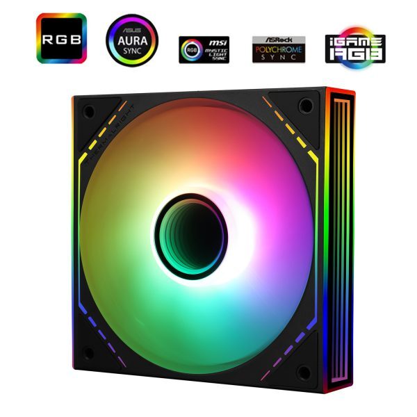 Thermalright TL-M12-S ARGB Black infinity - fan, 120mm