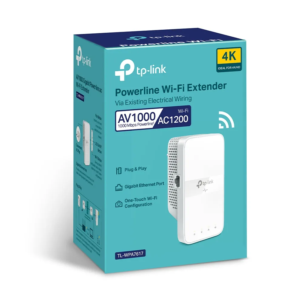 TP-LINK AV1000 Gigabit Powerline AC1200 Wi-Fi Extender