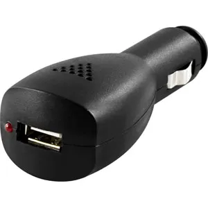 Virta-adapteri auton tupakansytyttimen 12~24V:sta -&gt; 5V 1A USB, musta