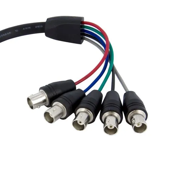 VGA TO 5 BNC MONITOR CABLE