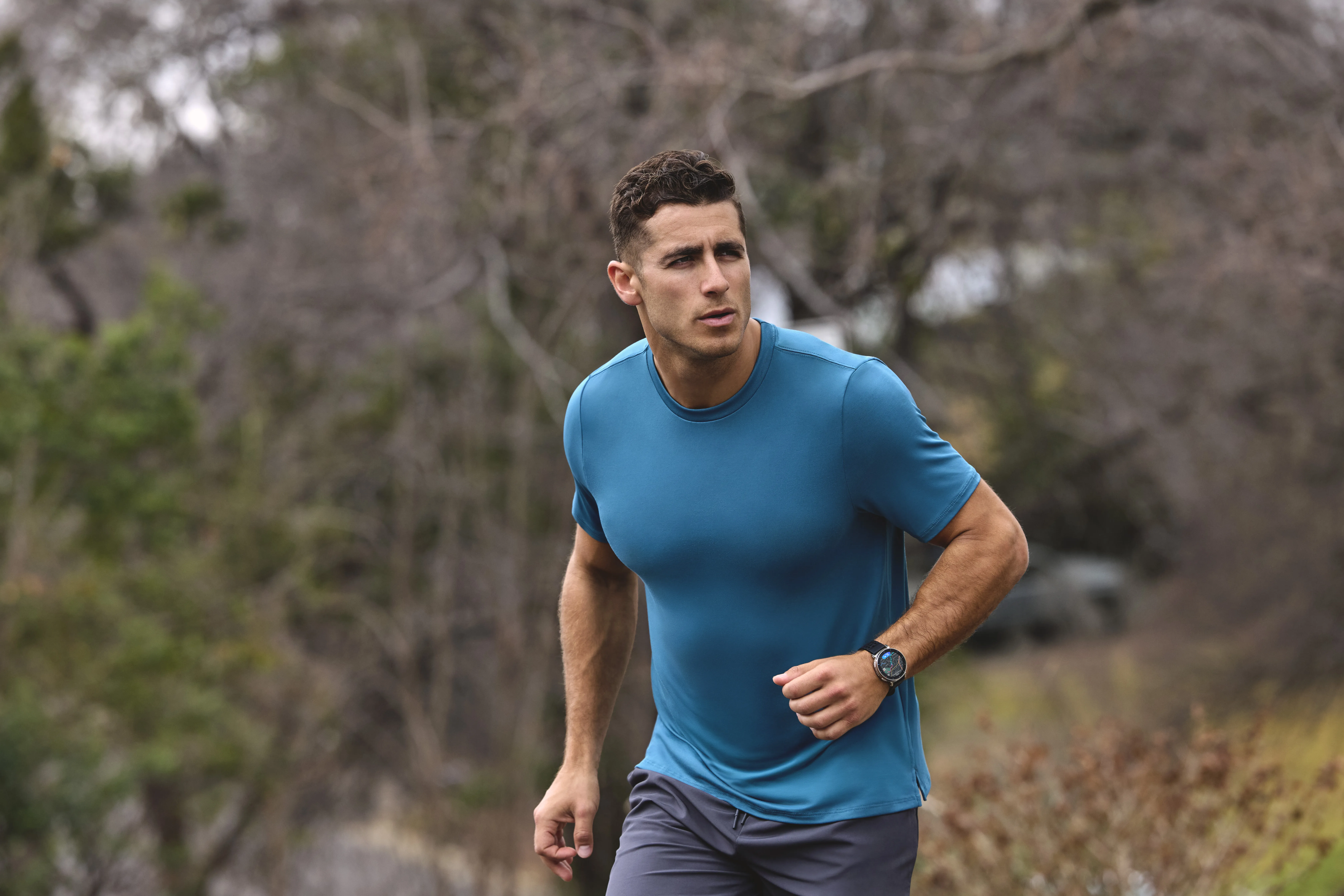 Amazfit Active 3 Premium 45mm Smartwatch, Apex Silver