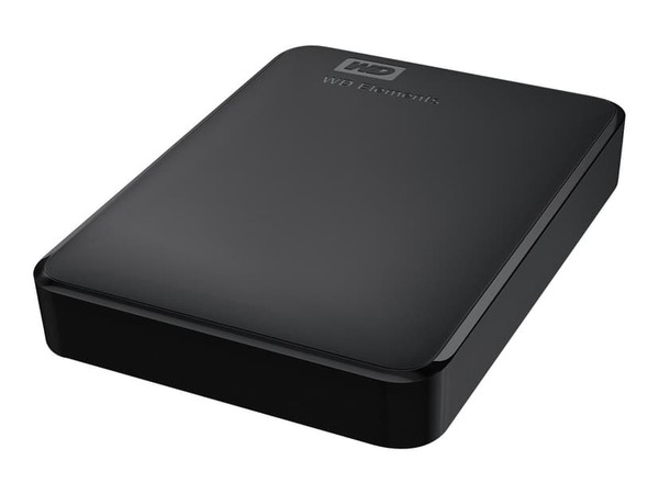 Western Digital WD Elements USB-C 4 TB - extern HDD, grafitsvart