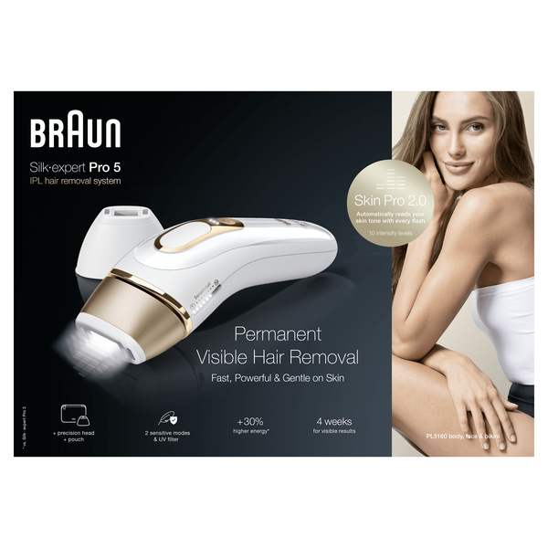 Braun IPL PL5160 Silk-Expert IPL-ihokarvojen poistolaite