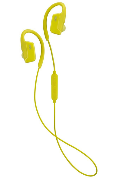 JVC H&ouml;rlur EC30 Sport In-Ear Tr&aring;dl&ouml;s Mic Gul