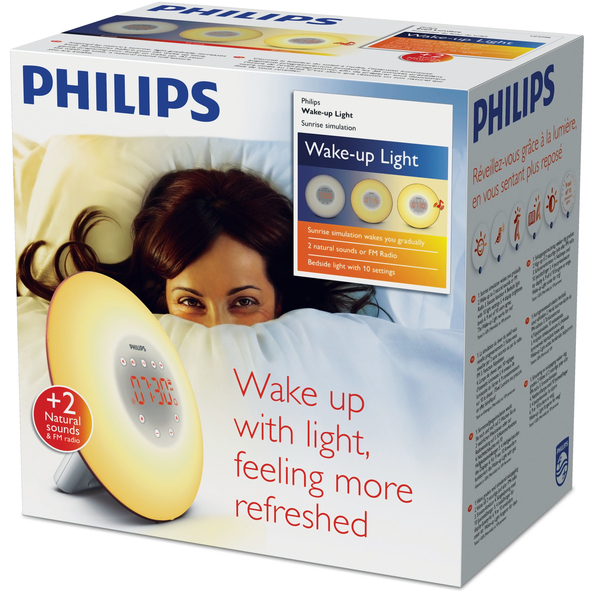 PHILIPS Wake up light ruusukulta