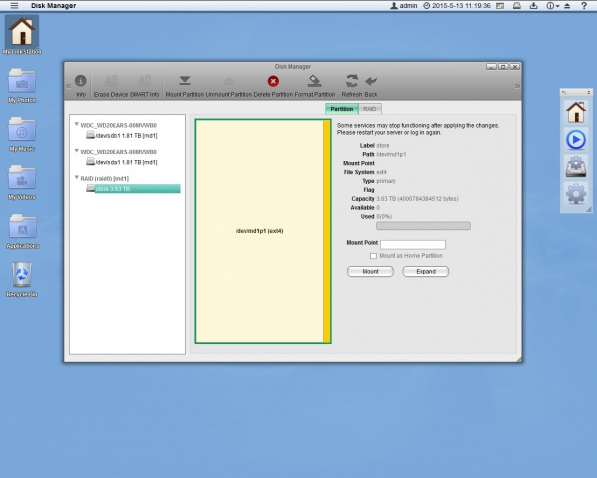 BUFFALO LINKSTATION 520 2TB