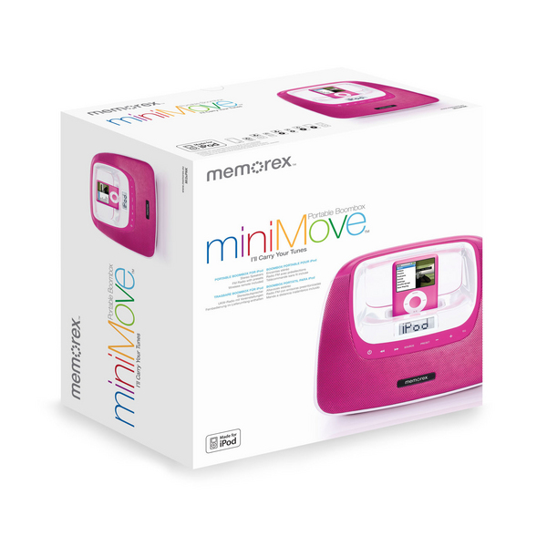 MEMOREX MiniMove Pink MI13