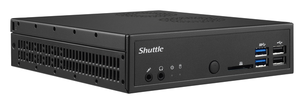 Shuttle XPC Slim Barebone, Intel Q170, S1151, svart