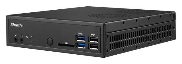 Shuttle XPC Slim Barebone, Intel Q170, S1151, svart