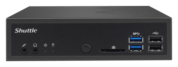 Shuttle XPC Slim Barebone, Intel Q170, S1151, svart