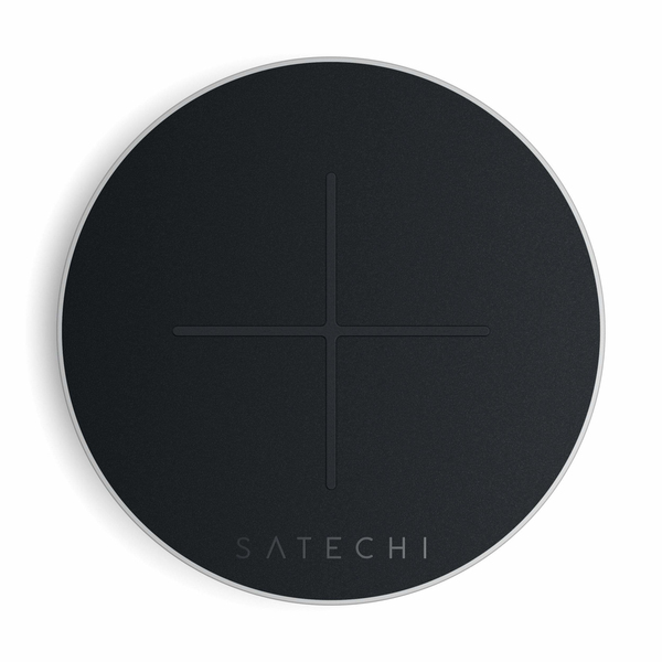 Satechi Aluminum Type-C Fast Wireless Charger V2, silver