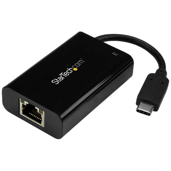 USB-C GIGABIT ETHERNET NETWORK - ADAPTER WITH PD CHARGING