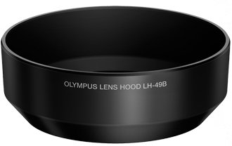 OLYMPUS LH-49B VASTAVALOSUOJA MUSTA