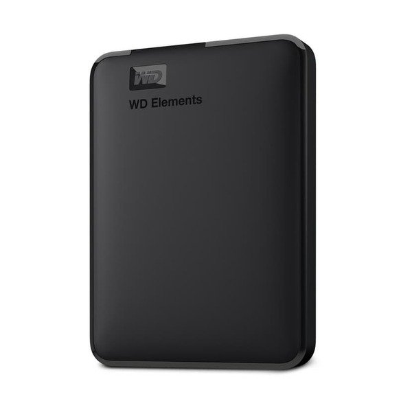 Western Digital WD Elements USB-C 4 TB - extern HDD, grafitsvart