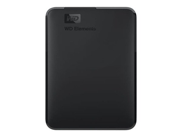 Western Digital WD Elements USB-C 4 TB - extern HDD, grafitsvart