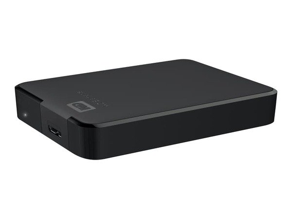Western Digital WD Elements USB-C 4 TB - extern HDD, grafitsvart