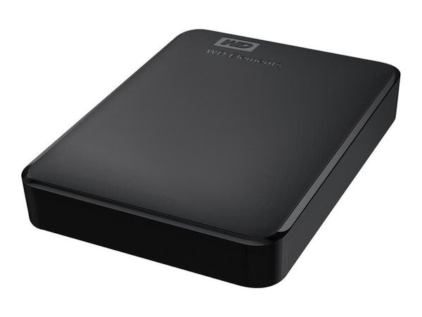 Western Digital WD Elements USB-C 4 TB - extern HDD, grafitsvart