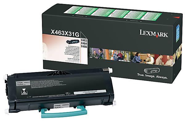 Lexmark X463X31G High Yield -laserv&auml;rikasetti, musta