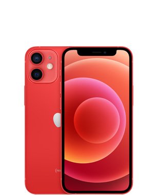 Kunnostettu iPhone 12 mini 128 Gt, (PRODUCT)RED (Erinomainen kunto, uusi akku)