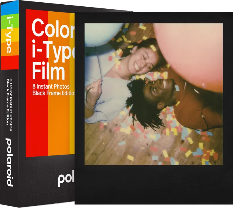 POLAROID Color Film for i-Type Black Frame Edition