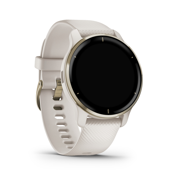 Garmin Venu 2 Plus GPS - smartklocka, Cream Gold/White