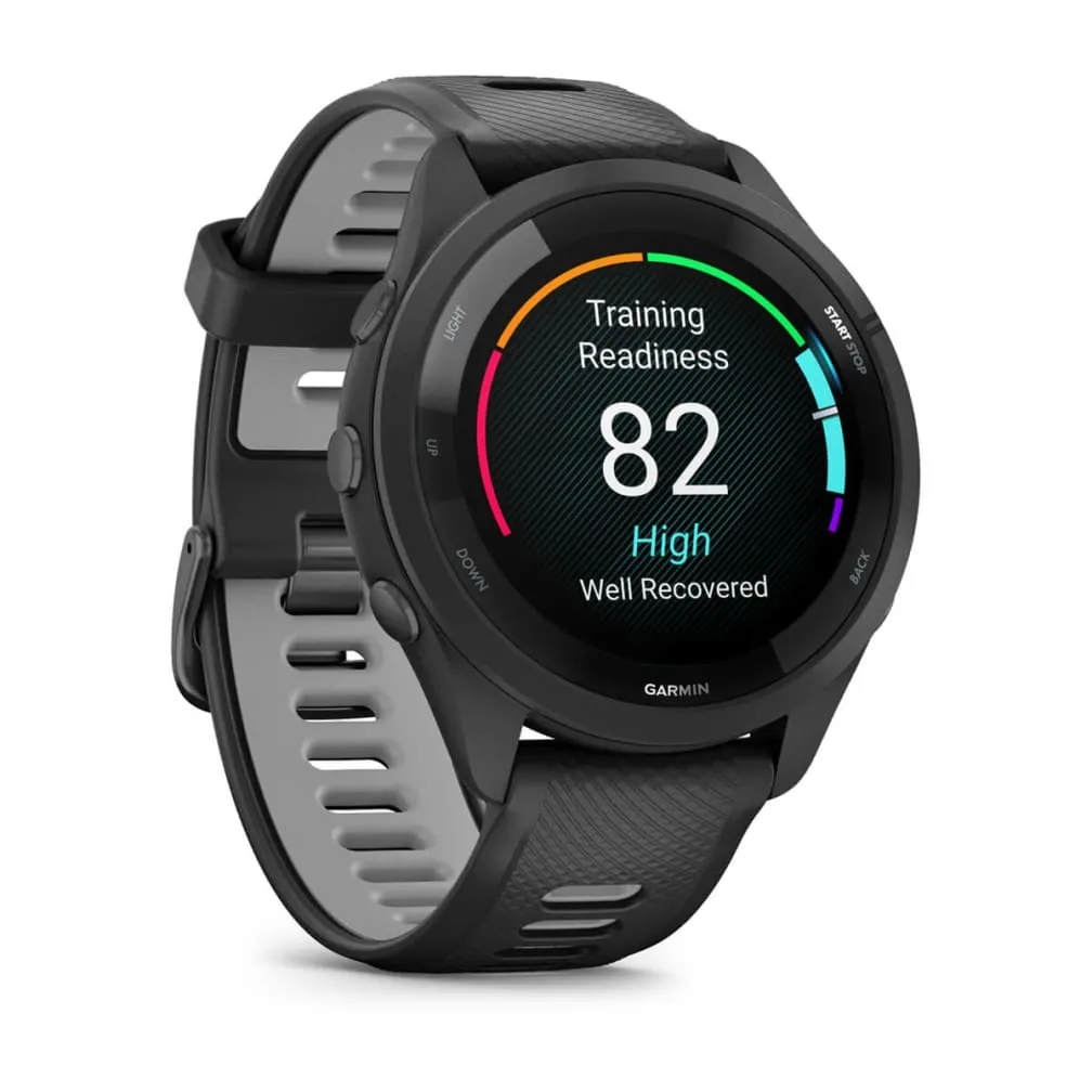 Garmin Forerunner 265 - träningsklocka, Svart