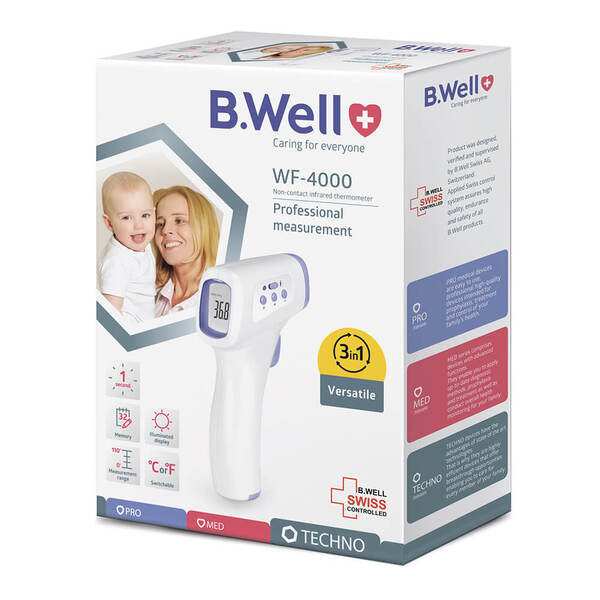 B.WELL WF-4000 IR -kuumemittari