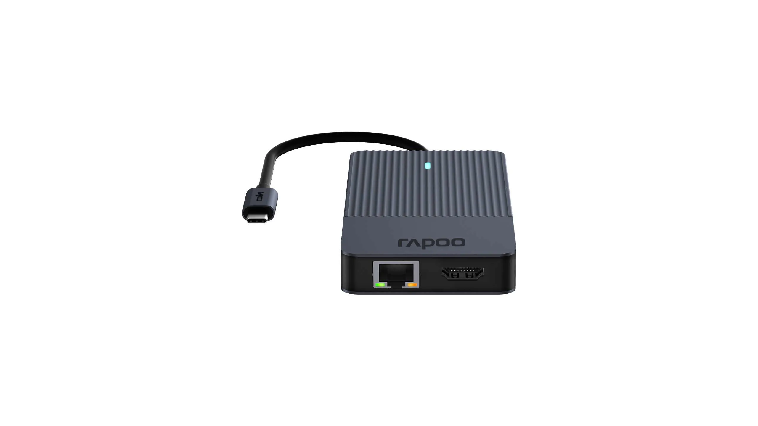 RAPOO UCM-2004 8-in-1 USB-C Multiport Adapter - hub