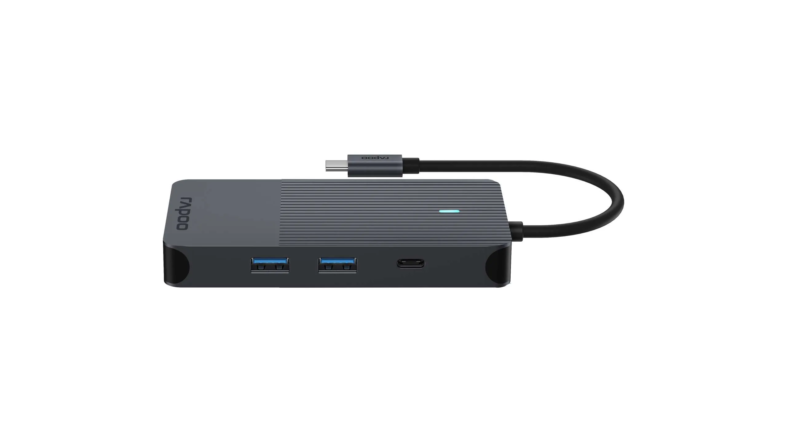 RAPOO UCM-2004 8-in-1 USB-C Multiport Adapter - hub