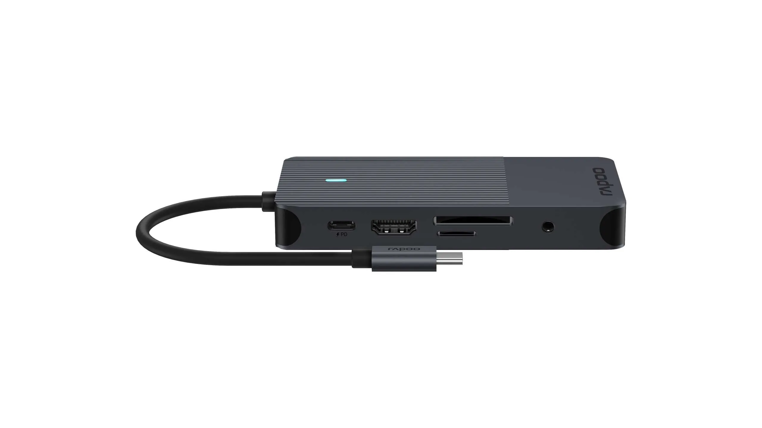 RAPOO UCM-2004 8-in-1 USB-C Multiport Adapter - hub