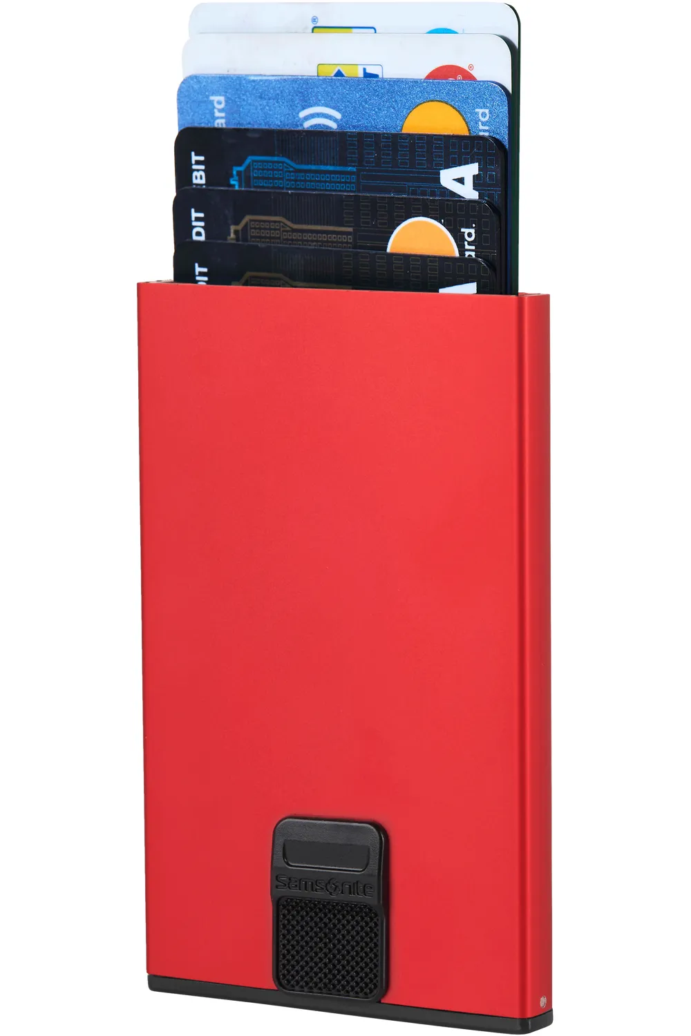 Samsonite  Alufit RFID - korthållare, Slide Alu röd