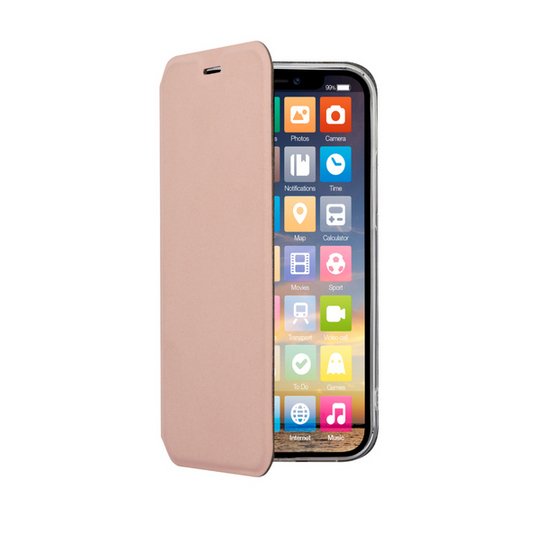 Screenor Clever Galaxy A05s - Flip Case, Rose