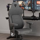 ThunderX3 Smart CORE Loft Dark Grey - CORE.RDY 360 lumbar support, synchronous tilt, footrest, 150kg max, 4d
